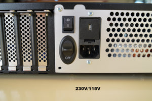 230V / 115V switchable